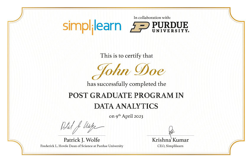 Data Analytics Certification Program in Boston